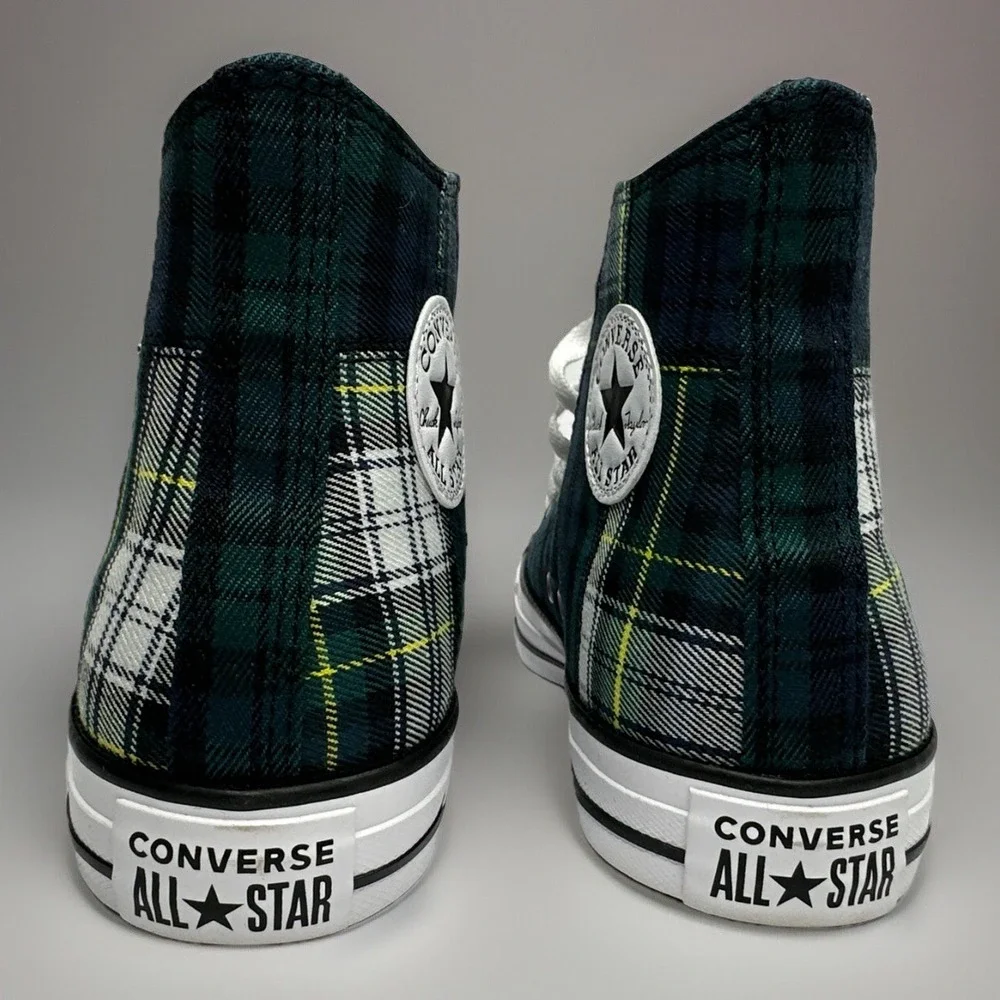 Converse Chuck Taylor Plaid Dragon Scale/Navy/White - Kid Size 6 **NEW**